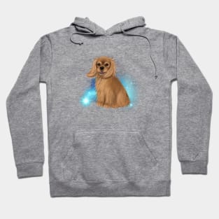 Ruby Cavalier King Charles Spaniel Gifts, Celestial Theme Hoodie